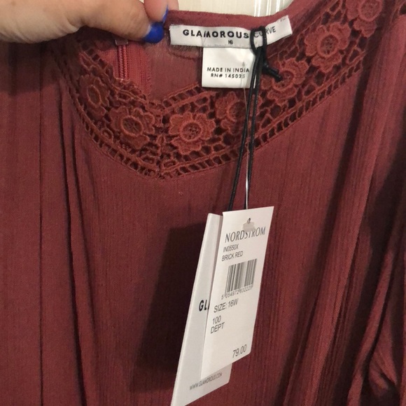 Glamorous Curve Rusty Romper - Picture 4 of 4